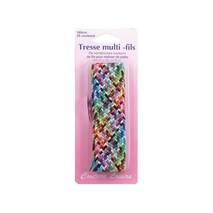 Tresse multifils avec aiguille pour dépannage