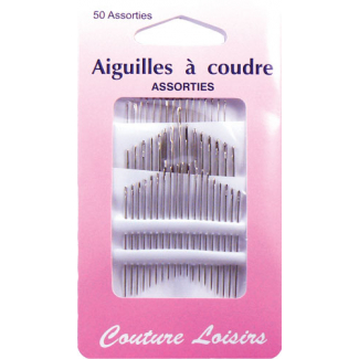 Aiguilles à coudre - Assortiment (x50)