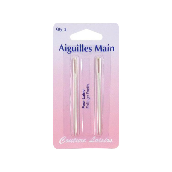 Hand Needles for Wool and Yarns (x2)