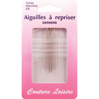 Darners Needles Size 3-9 (x10)