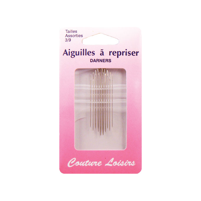 Darners Needles Size 3-9 (x10)