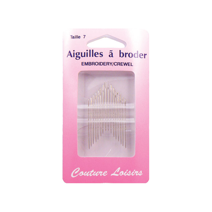 Embroidery Crewel Needles Size 7 (x20)