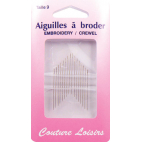 Embroidery Crewel Needles Size 9 (x20)