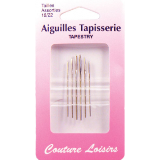 Cross Stitch / Tapestry Needles Size 18-22 (x6)