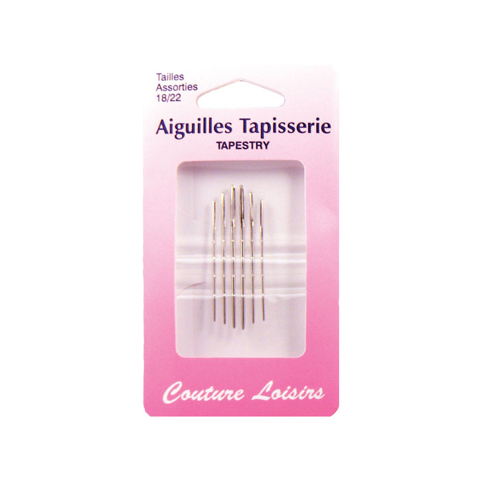 Cross Stitch / Tapestry Needles Size 18-22 (x6)