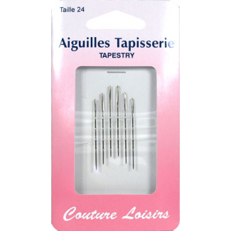 Cross Stitch / Tapestry Needles Size 24 (x6)