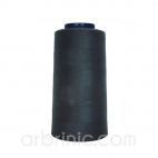 Polyester Serger and sewing Thread Cone (2743m) Charcoal Grey