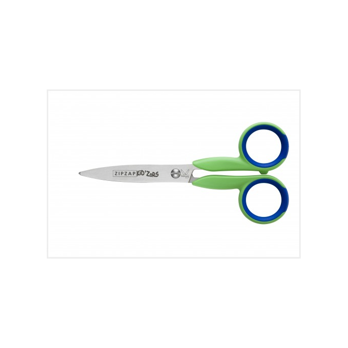 Kid scissors Kid'zors 13cm ZipZap Kretzer (Green / Blue)