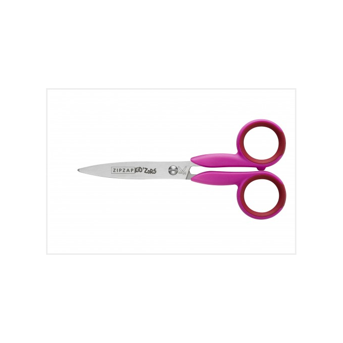 Kid scissors Kid'zors 13cm ZipZap Kretzer (Pink / Red)