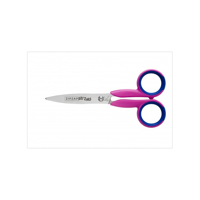 Kid scissors Kid'zors 13cm ZipZap Kretzer (Pink / Blue)