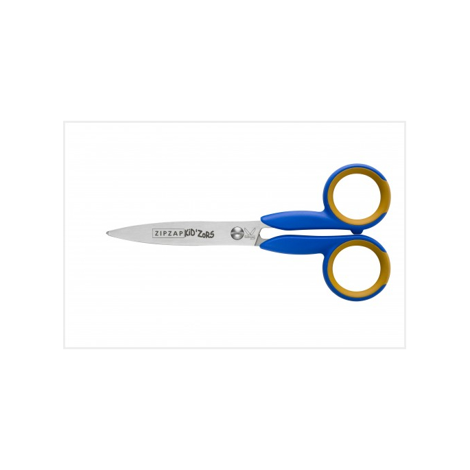 Kid scissors Kid'zors 13cm ZipZap Kretzer (Blue / Yellow)