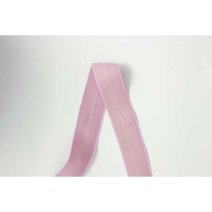 Biais élastique 2.5cm Old pink (1m)