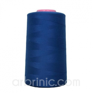 Cône fil polyester Bleu Roi (4573m)