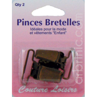 Brace clips bronze (x2)