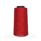 Polyester Serger and sewing Thread Cone (2743m) Red