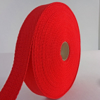 Cotton Webbing 23mm Red (by meter)