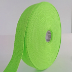 Cotton Webbing 30mm Green (by meter)