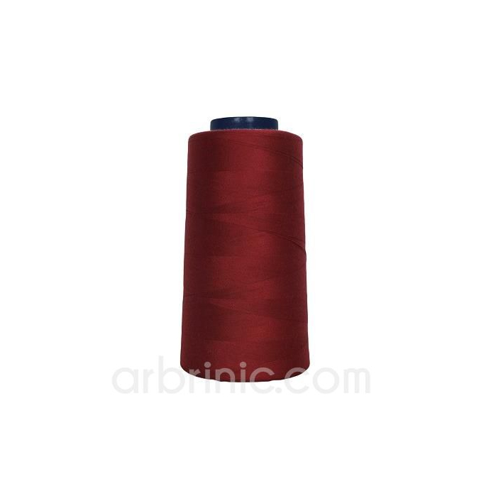 Polyester Serger and sewing Thread Cone (2743m) Bordeau