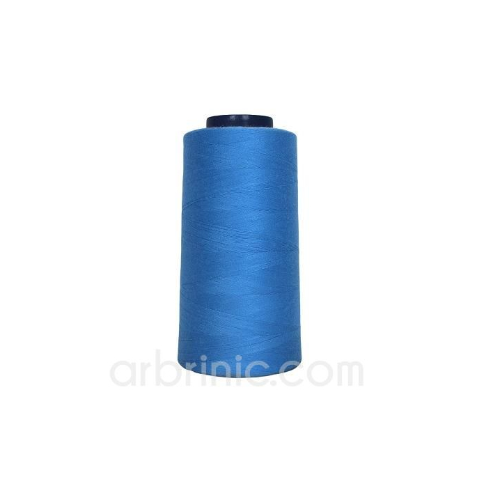 Polyester Serger and sewing Thread Cone (2743m) French Blue