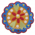 Iron-on Embroidery Patch Flowers