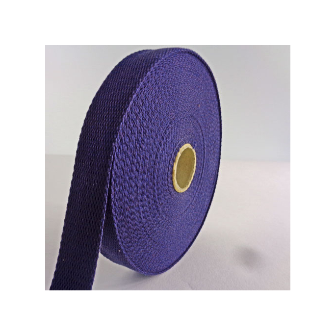 Cotton Webbing 30mm Dark Blue (by meter)