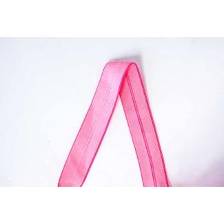 Biais élastique 2.5cm Neon pink(1m)