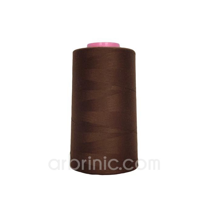 Polyester Serger and sewing Thread Cone (4573m) Brown