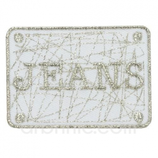 Iron-on Embroidery Patch Jeans