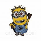 Ecusson broderie Minion 07