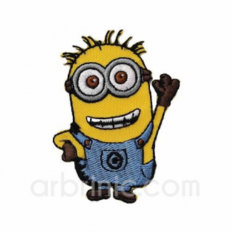 Ecusson broderie Minion 07