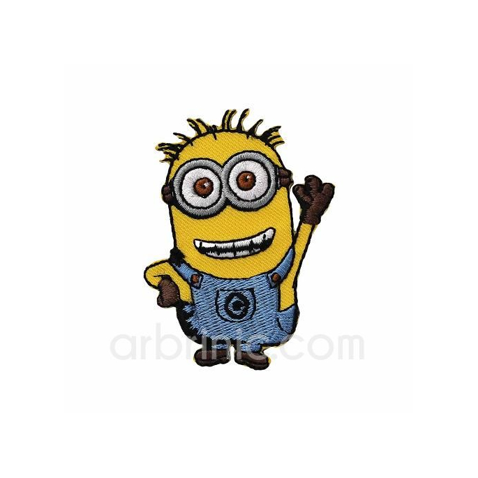 Ecusson broderie Minion 07