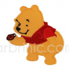 Ecusson broderie Winnie l'Ourson