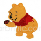 Iron-on Embroidery Patch Winnie the Pooh