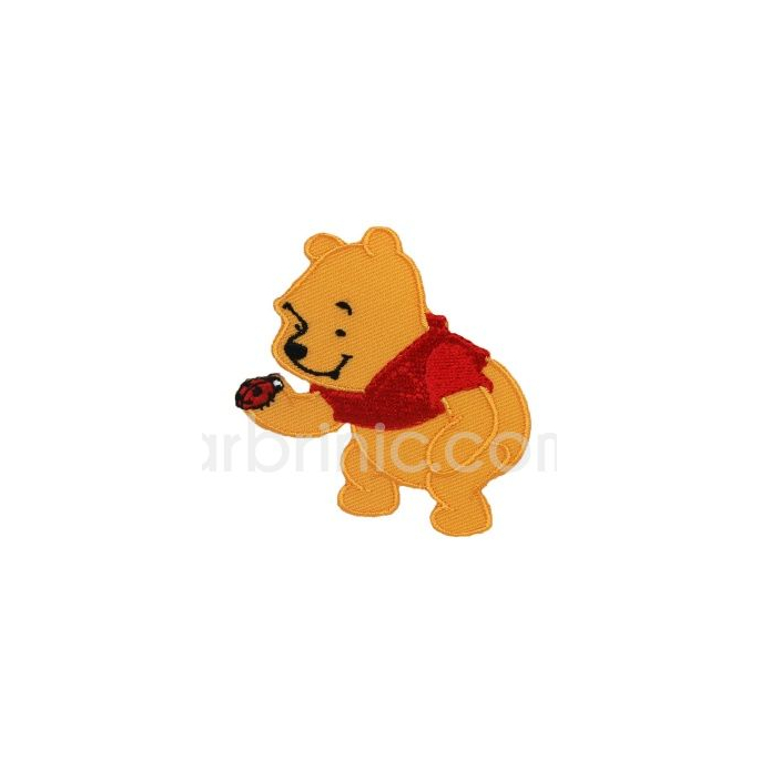 Iron-on Embroidery Patch Winnie the Pooh