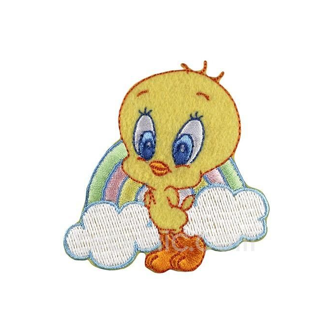 Iron-on Embroidery Patch Tweety 51