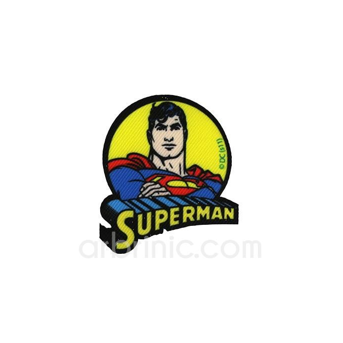Iron-on printed Patch Superman 06