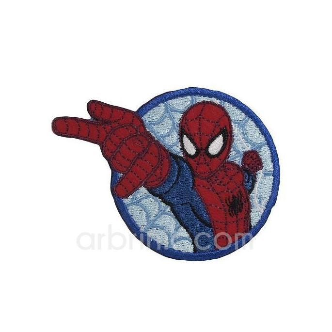 Iron-on Embroidery Patch Spiderman - Ar Brinic