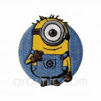 Ecusson broderie Minion 01