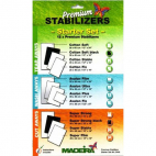 Premium Stabilizer Starter Set Madeira (12 sheets)