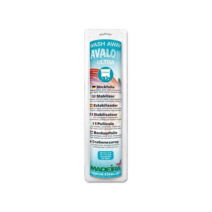 Wash Away Stabilizer Madeira Avalon Ultra (3m Roll)