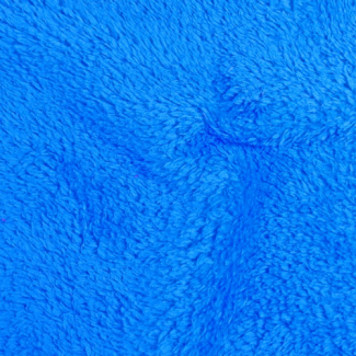 Teddy Oekotex - Saphir blue - width 160cm (per meter)