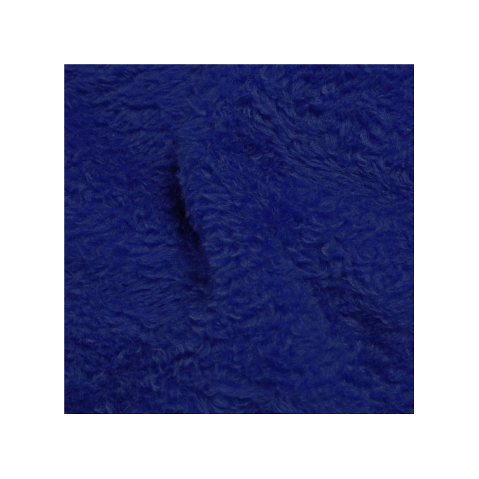 Teddy Oekotex - dark blue- width 160cm (per meter)