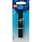 Leather imitation Strap Buckle Clasp Black