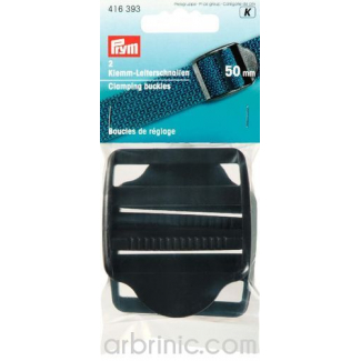 Clamping Buckles Plastic PRYM 50mm (x2)