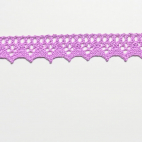 Lace ribbon 100% cotton 8mm Lilac (by meter)