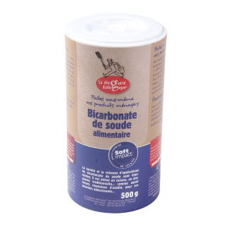 Bicarbonate de soude alimentaire (tube 500g)