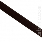 Satin Bias Binding 20mm Dark Chocolate (by meter)