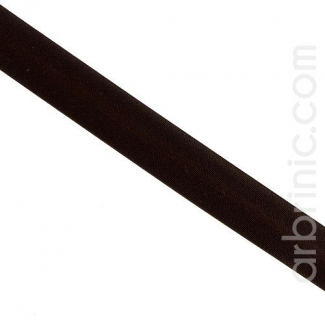 Satin Bias Binding 20mm Dark Chocolate (by meter)