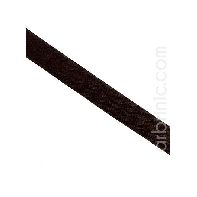 Satin Bias Binding 20mm Dark Chocolate (by meter)