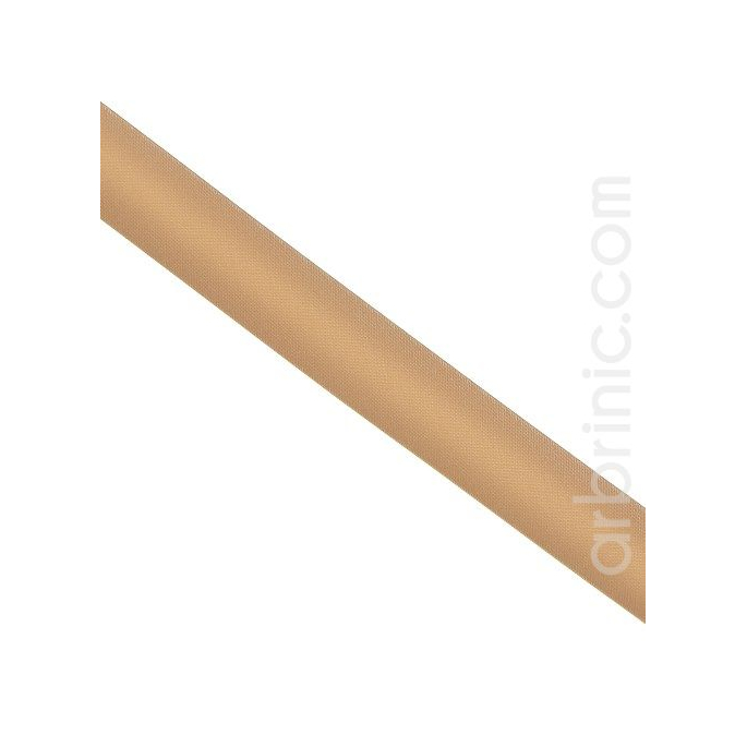 Biais Satin 20mm Chocolat Clair (au mètre)